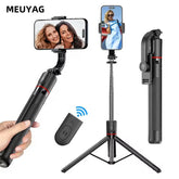 MEUYAG 2025 new Selfie Stick Tripod Portable Smartphone Stand Mount With light For iphone Android with Wireless Bluetooth Remote