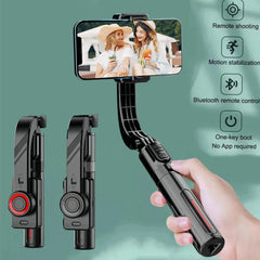 MEUYAG 360° rotation Wireless tripod stand with light bluetooth remote extendable tripod for cell phone tlktok live broadcast