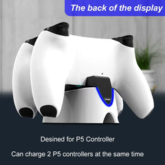 Dual Fast Charger for PS5 Wireless Controller USB 3.1 Type-C Charging Cradle Dock Station for Sony PlayStation5 Joystick Gamepad